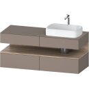 DURAVIT QA4766055430000 QTG KWTU WH Ek. 1400x550x600 bs. Mt.