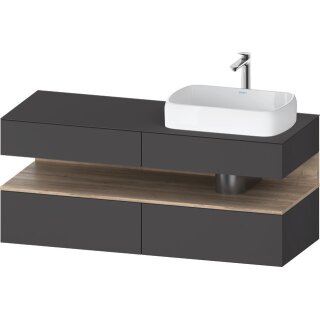 DURAVIT QA4766055490010 QTG KWTU WH Ek. 1400x550x600 Gt Mt. H