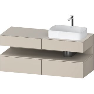 DURAVIT QA4766083830000 QTG KWTU WH Ek. 1400x550x600 Tp. Smt