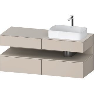 DURAVIT QA4766083910000 QTG KWTU WH Ek. 1400x550x600 Tp. Mt.