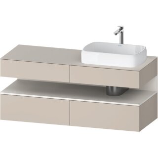 DURAVIT QA4766084910010 QTG KWTU WH Ek. 1400x550x600 Tp. Mt.