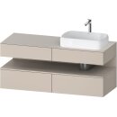 DURAVIT QA4766091910000 QAT KWTU WH Eck 1400x550x600 Tp. Mt.
