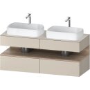 DURAVIT QA4767055830010 QTG KWTU WH Ek. 1400x550x600 Tp. Smt