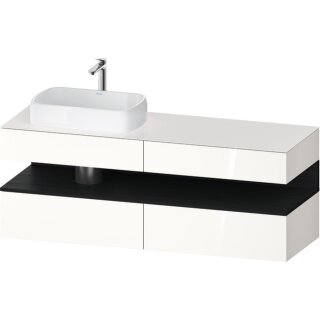 DURAVIT QA4777016220000 QAT KWTU WH Eck 1600x550x600 Wß Hgl.