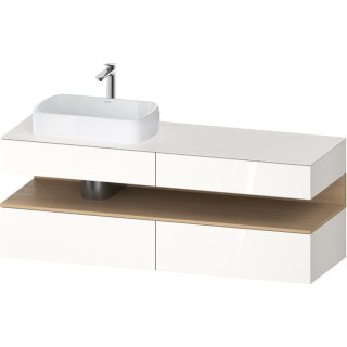 DURAVIT QA4777030220000 QTG KWTU WH Ek. 1600x550x600 Wß Hgl.