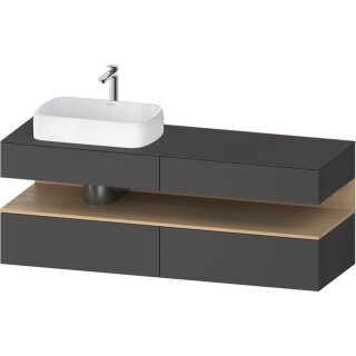 DURAVIT QA4777030490000 QTG KWTU WH Ek. 1600x550x600 Gt Mt. H
