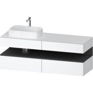 DURAVIT QA4777049180010 QTG KWTU WH Ek. 1600x550x600 Wß Mt. H