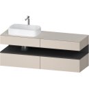 DURAVIT QA4777049910010 QTG KWTU WH Ek. 1600x550x600 Tp. Mt.