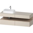 DURAVIT QA4777055830010 QTG KWTU WH Ek. 1600x550x600 Tp. Smt