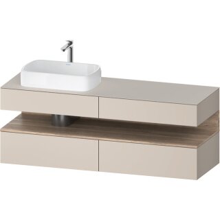 DURAVIT QA4777055910010 QAT KWTU WH Eck 1600x550x600 Tp. Mt.