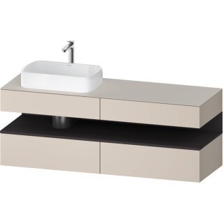 DURAVIT QA4777080910010 QTG KWTU WH Ek. 1600x550x600 Tp. Mt.