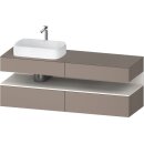 DURAVIT QA4777084430000 QAT KWTU WH Eck 1600x550x600 bs. Mt.