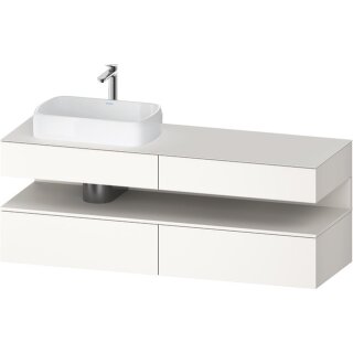 DURAVIT QA4777084840000 QTG KWTU WH Ek. 1600x550x600 Wß Smt H