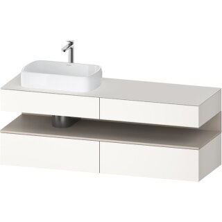DURAVIT QA4777091840000 QTG KWTU WH Ek. 1600x550x600 Wß Smt H