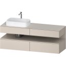 DURAVIT QA4777091910010 QTG KWTU WH Ek. 1600x550x600 Tp. Mt.