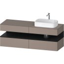 DURAVIT QA4778016430010 QTG KWTU WH Ek. 1600x550x600 bs. Mt.