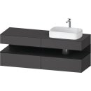 DURAVIT QA4778016490000 QAT KWTU WH Eck 1600x550x600 Gt...