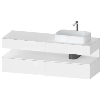 DURAVIT QA4778018180010 QTG KWTU WH Ek. 1600x550x600 Wß Mt. H