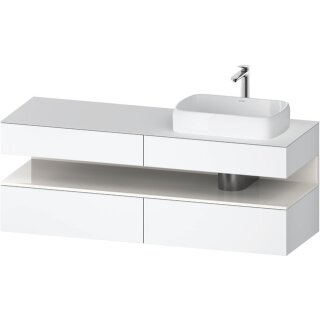 DURAVIT QA4778022180000 QTG KWTU WH Ek. 1600x550x600 Wß Mt.