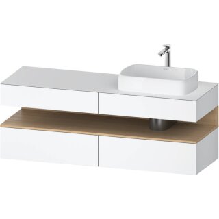 DURAVIT QA4778030180010 QAT KWTU WH Ek. 1600x550x600 Wß Mt.