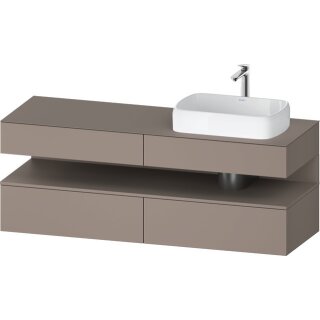 DURAVIT QA4778043430010 QTG KWTU WH Ek. 1600x550x600 bs. Mt.