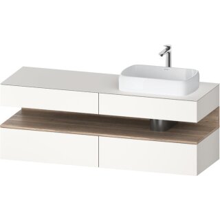 DURAVIT QA4778055840010 QTG KWTU WH Ek. 1600x550x600 Wß Smt