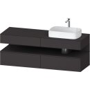 DURAVIT QA4778080800010 QTG KWTU WH Ek. 1600x550x600 Gt...