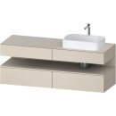 DURAVIT QA4778083830010 QAT KWTU WH Ek. 1600x550x600 Tp. Smt