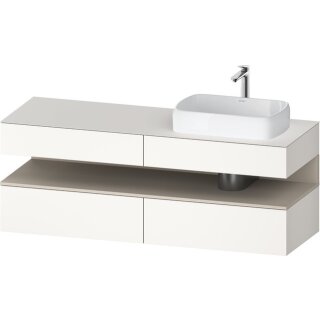 DURAVIT QA4778083840010 QAT KWTU WH Ek. 1600x550x600 Wß Smt