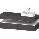DURAVIT QA4778084490010 QAT KWTU WH Ek. 1600x550x600 Gt Mt.
