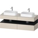 DURAVIT QA4779016830000 QAT KWTU WH Ek. 1600x550x600 Tp. Smt