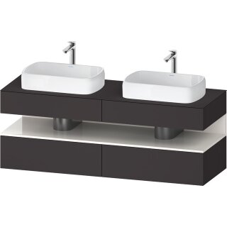 DURAVIT QA4779022800010 QTG KWTU WH Ek. 1600x550x600 Gt Smt H