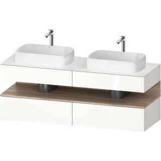 DURAVIT QA4779055220010 QAT KWTU WH Ek. 1600x550x600 Wß Hgl.