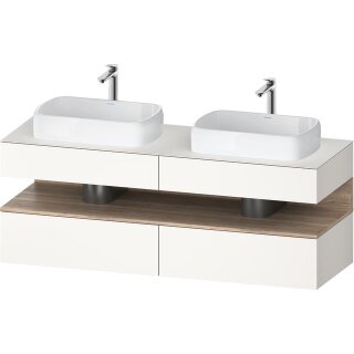 DURAVIT QA4779055840000 QAT KWTU WH Éc. 1600x550x600 Blanc satiné