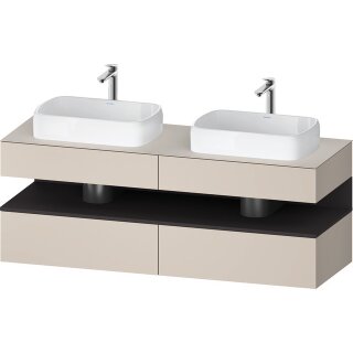 DURAVIT QA4779080910000 QAT KWTU WH Ek. 1600x550x600 Tp. Mt.