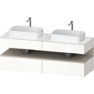 DURAVIT QA4779083220000 QTG KWTU WH Ek. 1600x550x600 Wß Hgl.