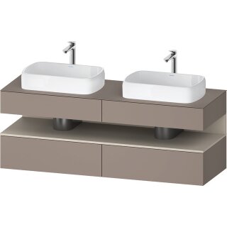 DURAVIT QA4779083430010 QTG KWTU WH Ek. 1600x550x600 bs. Mt.