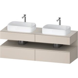 DURAVIT QA4779083910010 QTG KWTU WH Ek. 1600x550x600 Tp. Mt.