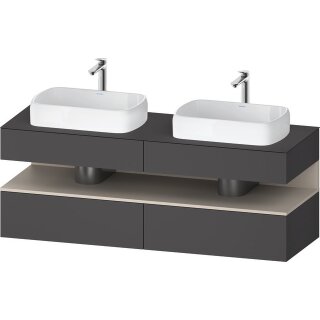 DURAVIT QA4779091490000 QTG KWTU WH Ek. 1600x550x600 Gt Mt. H