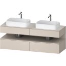 DURAVIT QA4779091910000 QTG KWTU WH Ek. 1600x550x600 Tp. Mt.