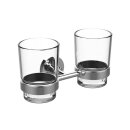 Ideal Standard a9237aaa porte-verre double iom, verre clair,