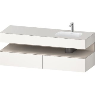 DURAVIT QA4796091840000 QTG EWT KWTU 1600 Wß Hgl. Be