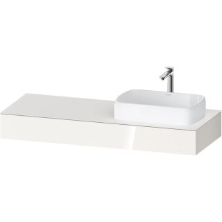 DURAVIT QA4804022220000 Qatego Kon. 1400x550x170 Fa. Wß Hgl.