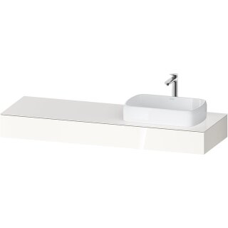 DURAVIT QA4807022220000 Qatego Kon. 1600x550x170 Fa. Wß Hgl.