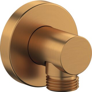 DURAVIT UV0630008004 Wandanschlussbogen, Rund, Bronze