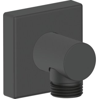 DURAVIT UV0630011046 Wandanschlussbogen square schwarz