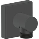 DURAVIT UV0630011046 Wandanschlussbogen square schwarz