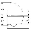 Geberit 146220JT1 Geberit AquaClean Sela