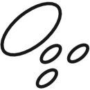 Geberit 244633001 Set O-Ringe f&uuml;r Duschd&uuml;se