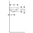Geberit 501831JT1 iCon Light Handwaschbecken 38x28cm